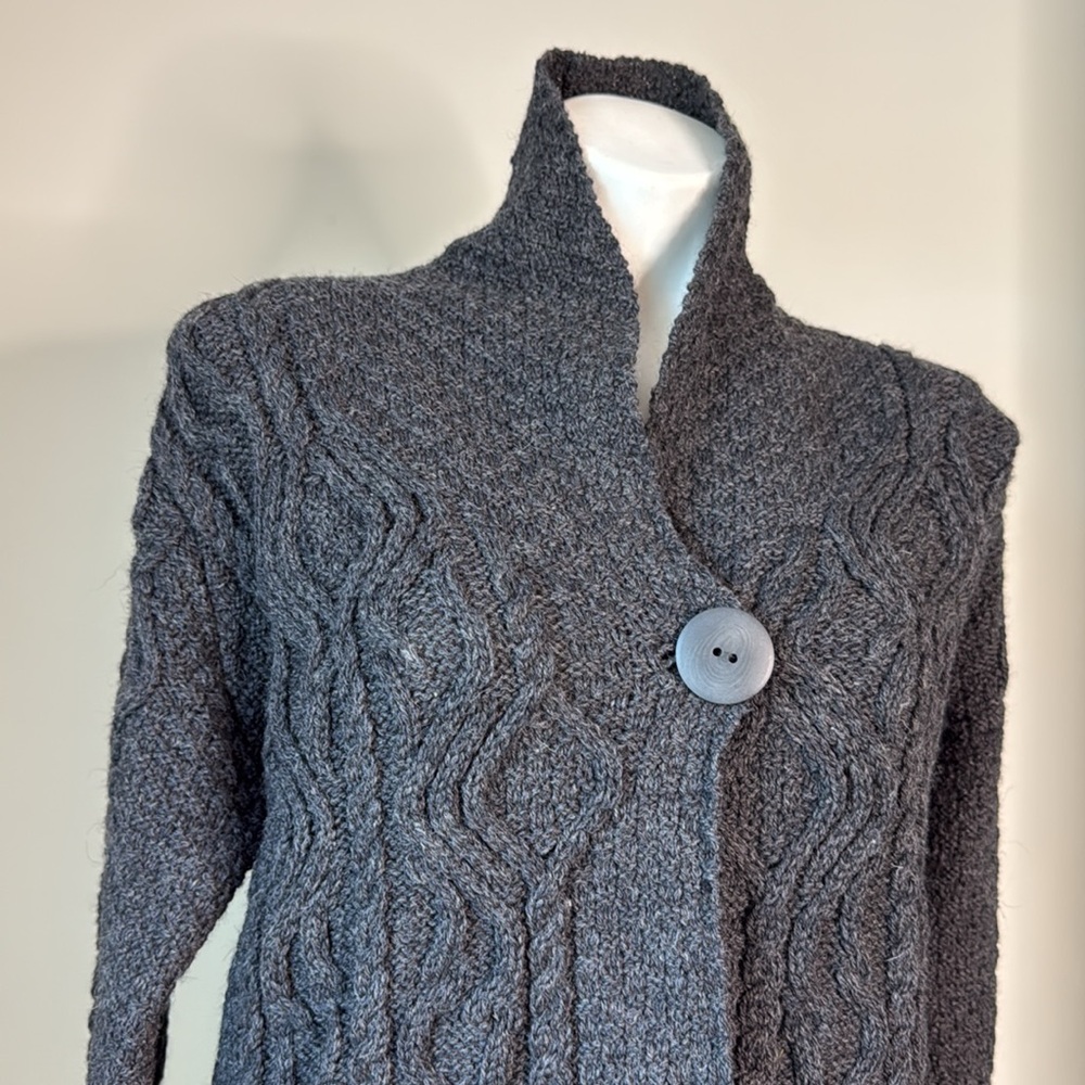Vintage Inis Craft Merino Wool Cardigan EUC medium